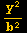 y^2/b^2