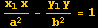 (x_1x)/a^2 - (y_1y)/b^2 = 1
