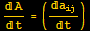 A/t = (a_ij/t)