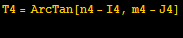 T4 = ArcTan[n4 - I4, m4 - J4] 
