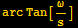 arc Tan[ω/s]