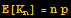 E[K_n] = n p