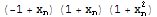 (-1 + x_n) (1 + x_n) (1 + x_n^2)
